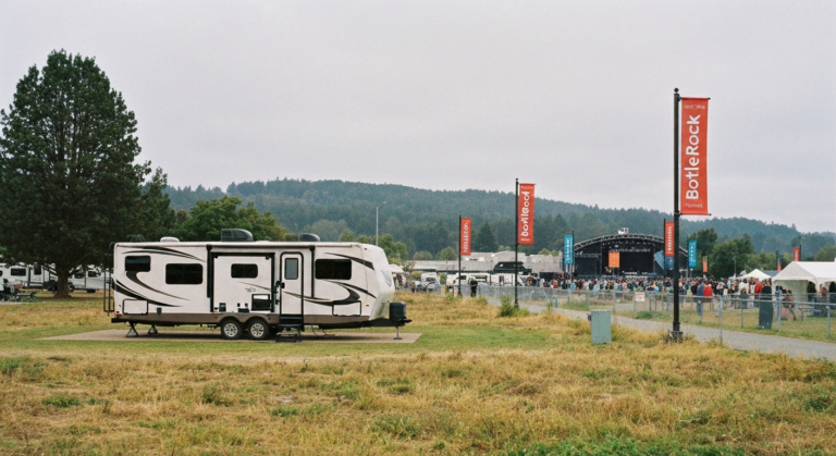 RV rental for BottleRock Napa Valley near Petaluma CA