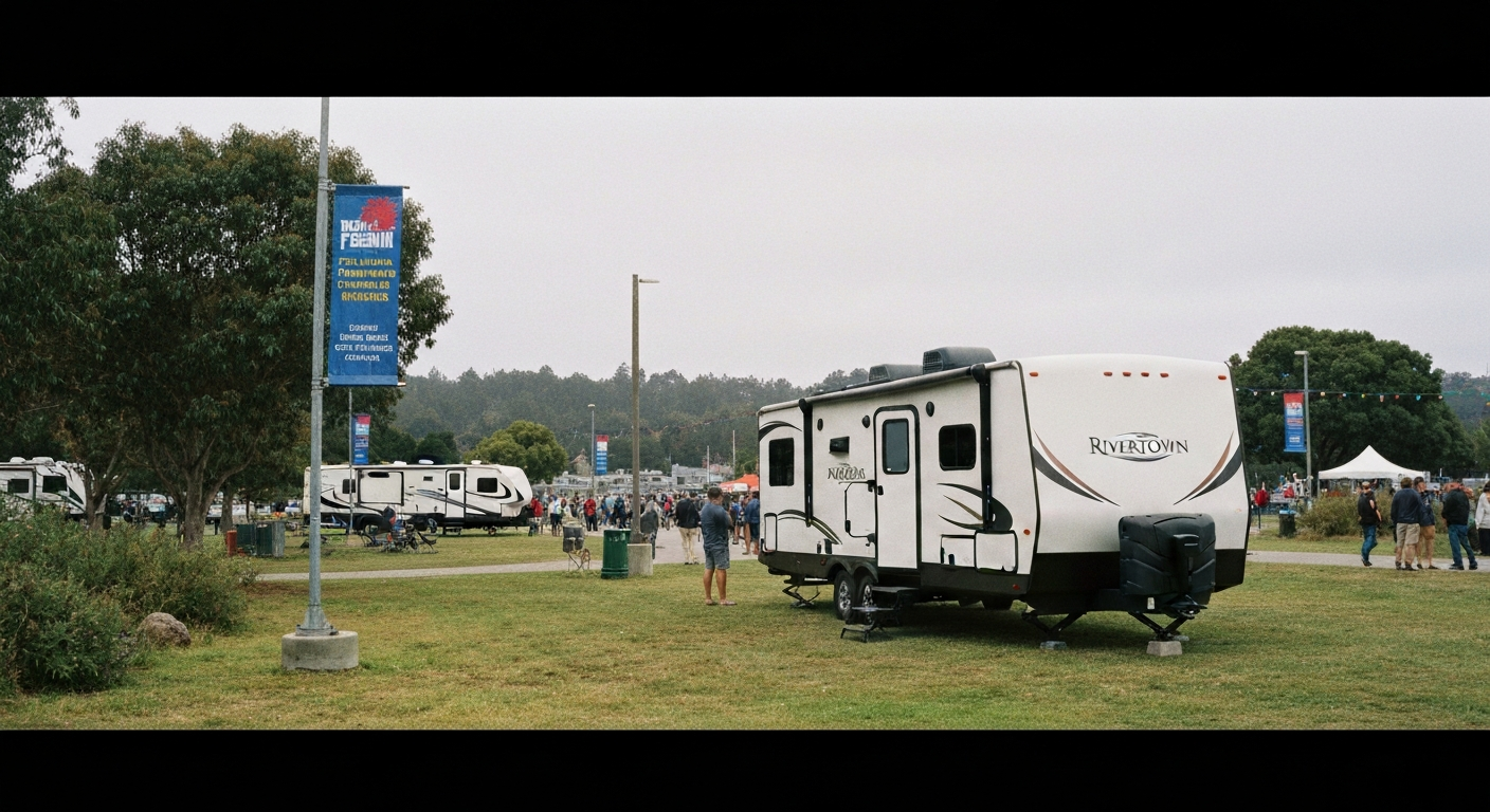 RV rental for Rivertown Revival near Petaluma